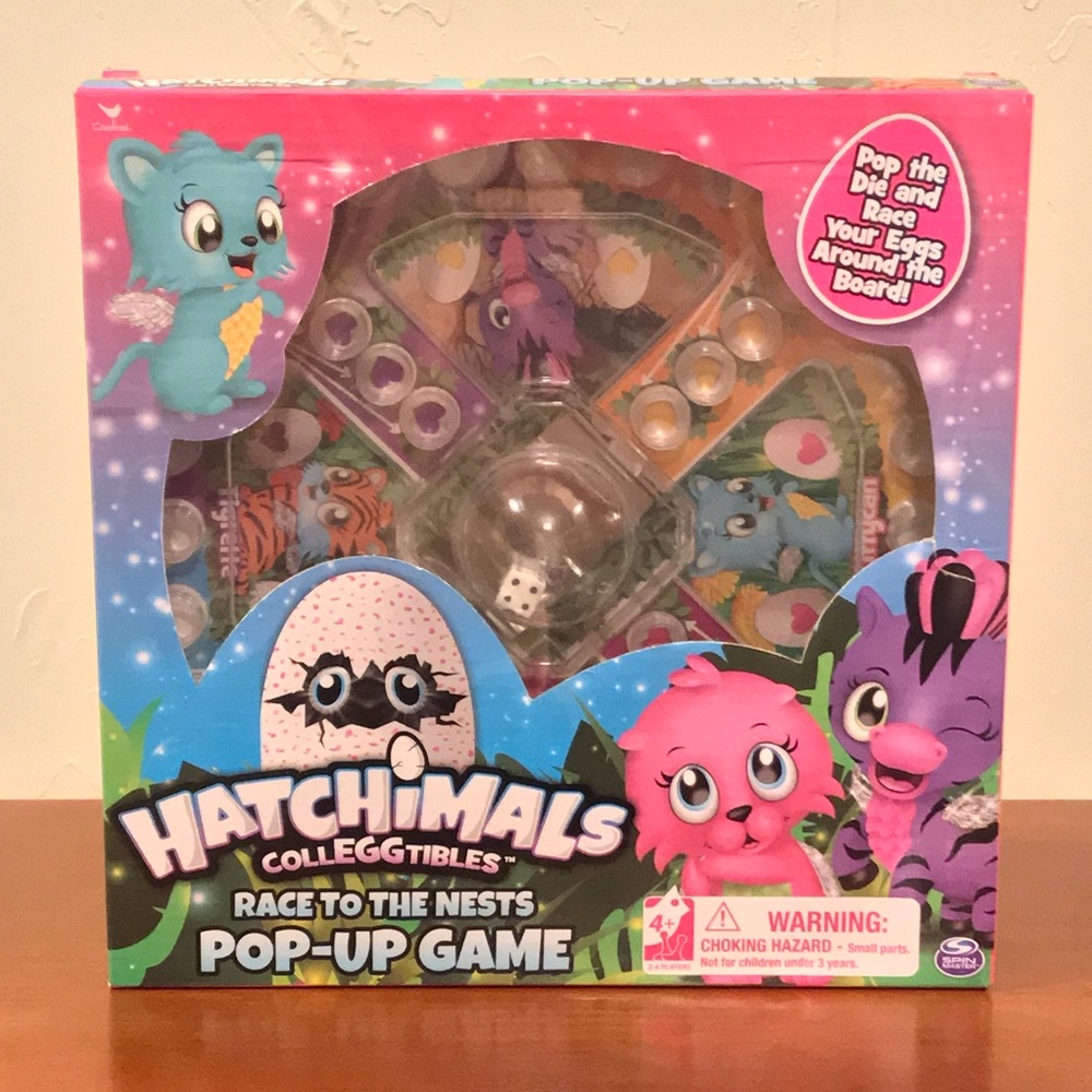 Hatchimals Colleggtibles Pop-Up Game Nest Trouble